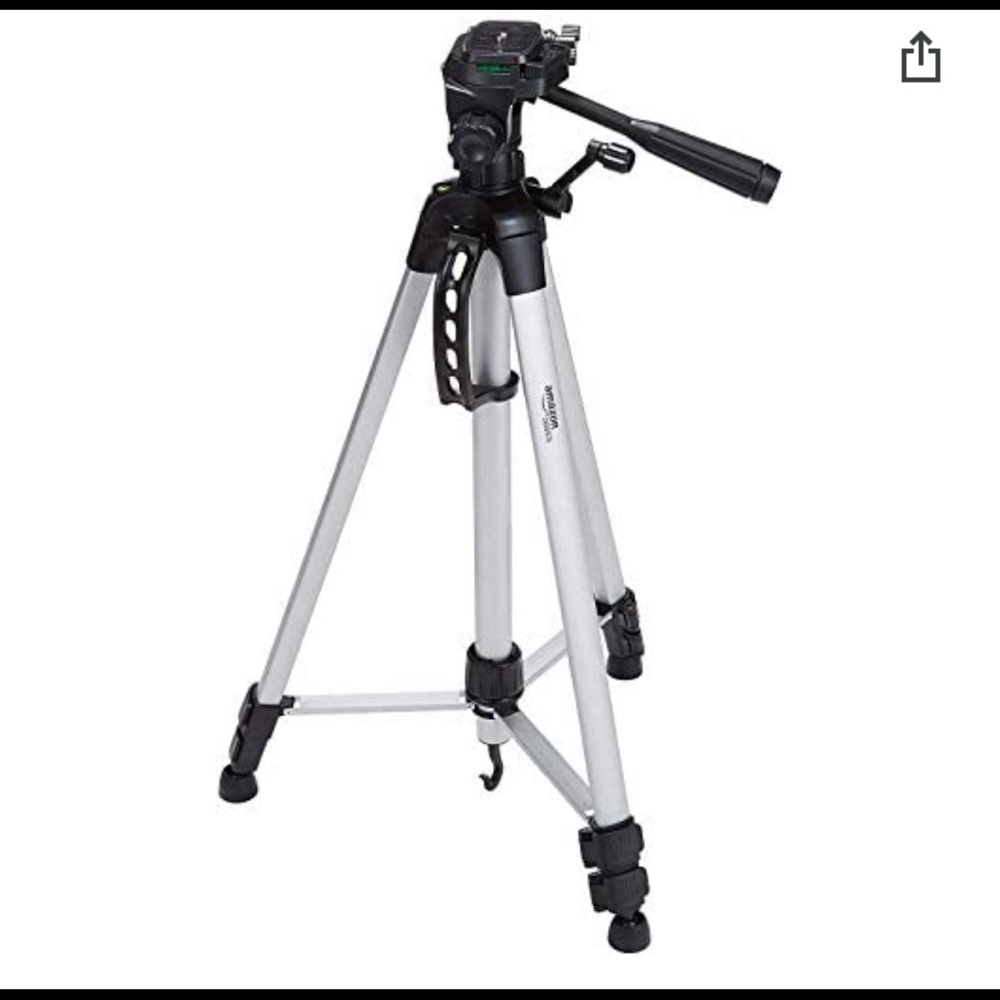 Amazon Basics 60-Inch Lightweight Tripod with Bag
